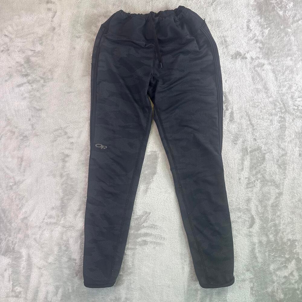 Outdoor Research OR Black Camo Jogger Pants Athletic Hiking Training Small
